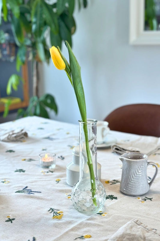 Vases soliflore en verre