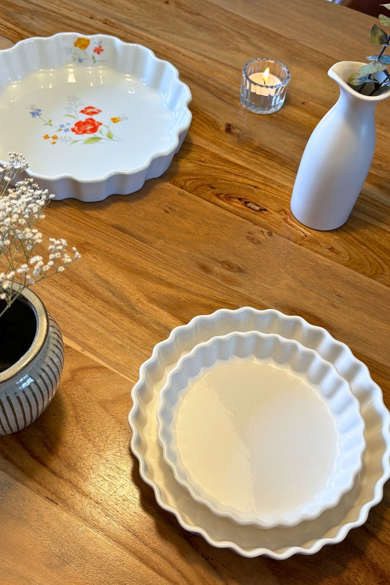 Ensemble d'assiettes à tarte