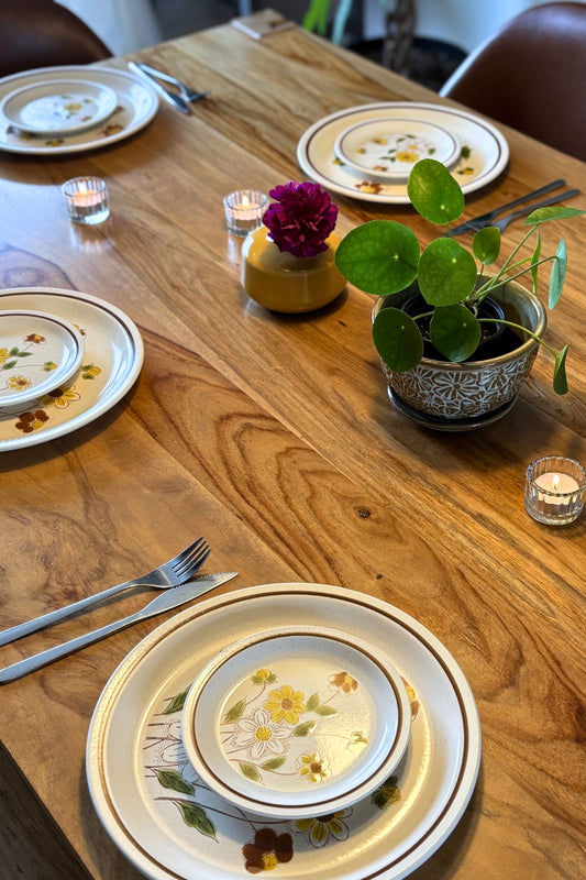 Assiette marguerite