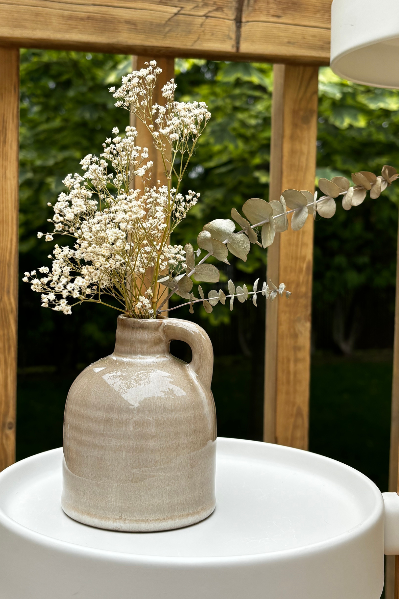 Bouquet composé (vase court)
