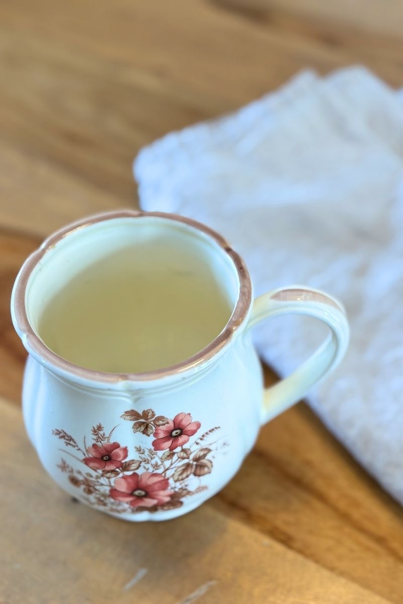 Tasse fleurie