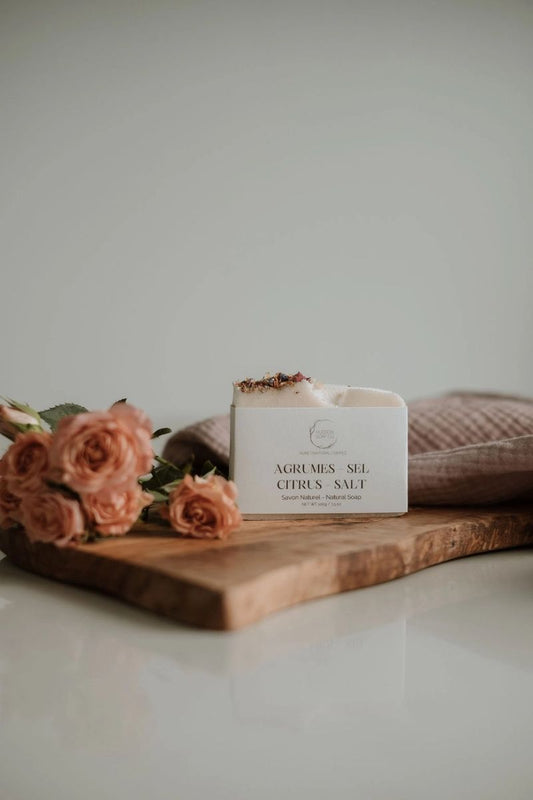 Savon naturel | Agrumes - Sel
