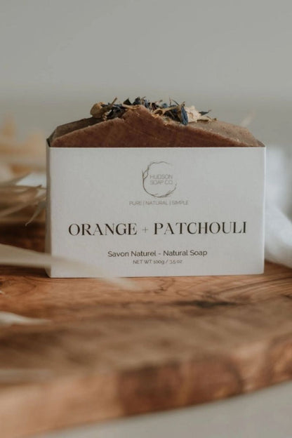 Savon naturel | Orange + Patchouli