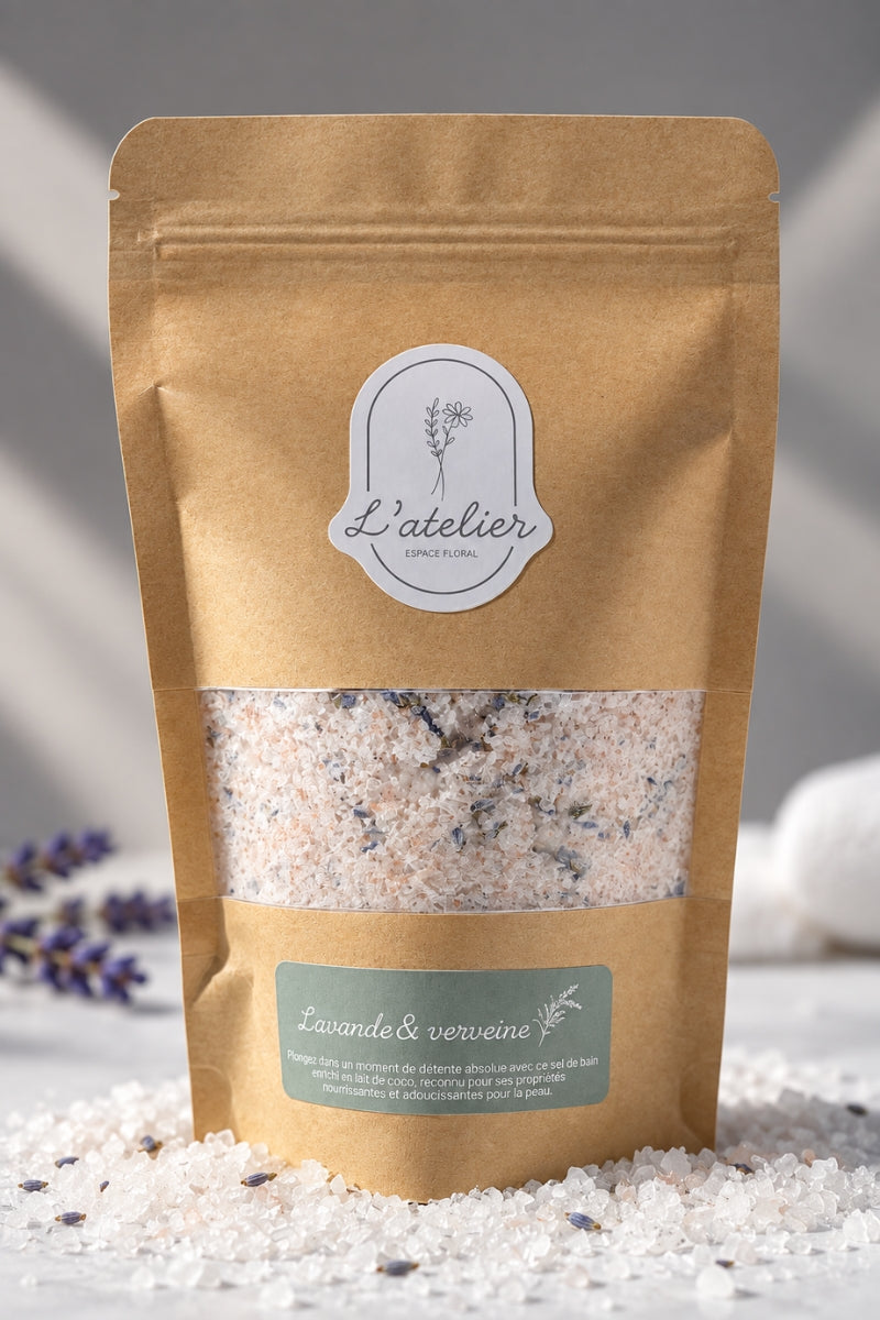 Sel de bain | Lavande & verveine
