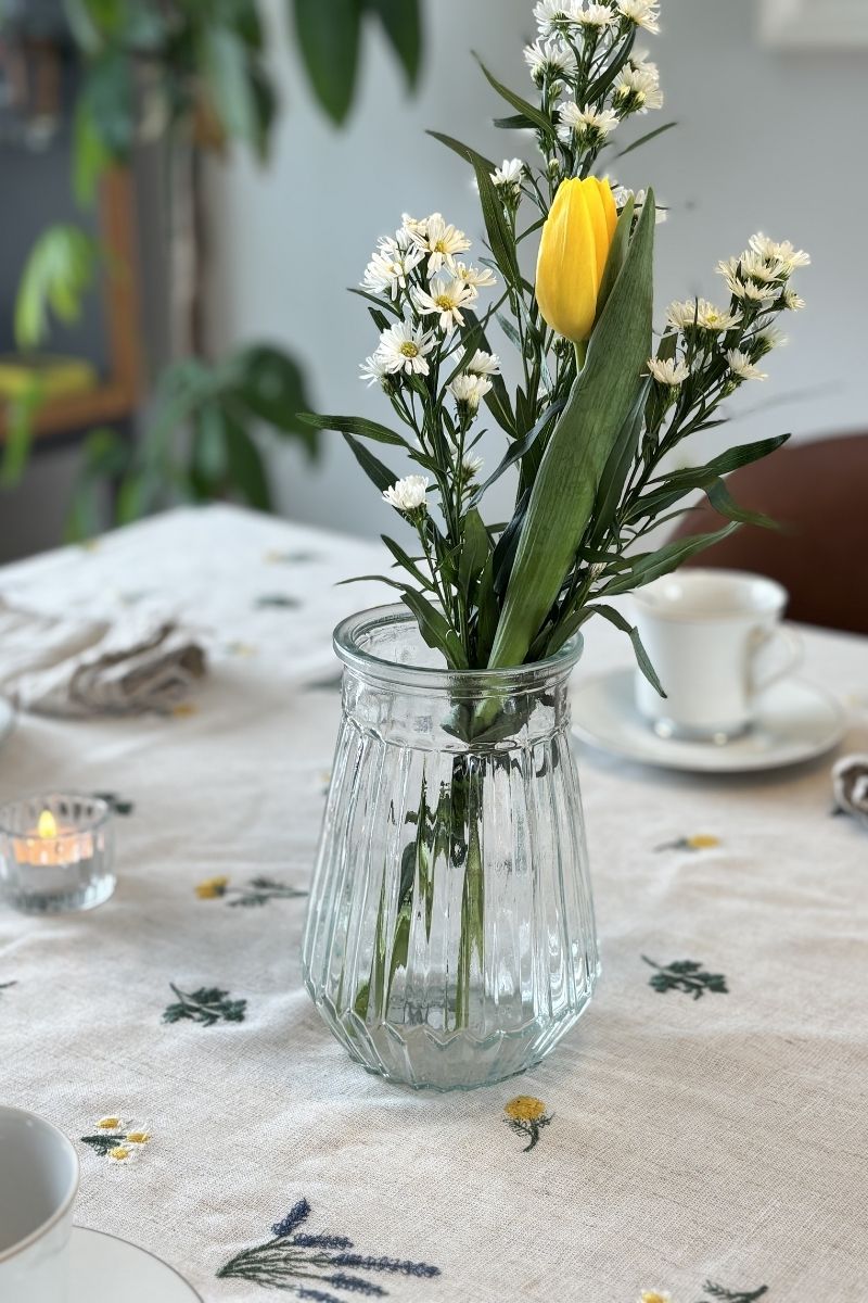 Vase texturé