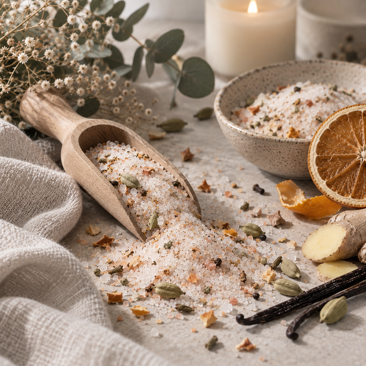 Sel de bain | Chaï latté