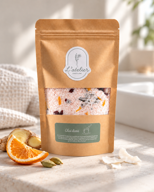 Sel de bain | Chaï latté